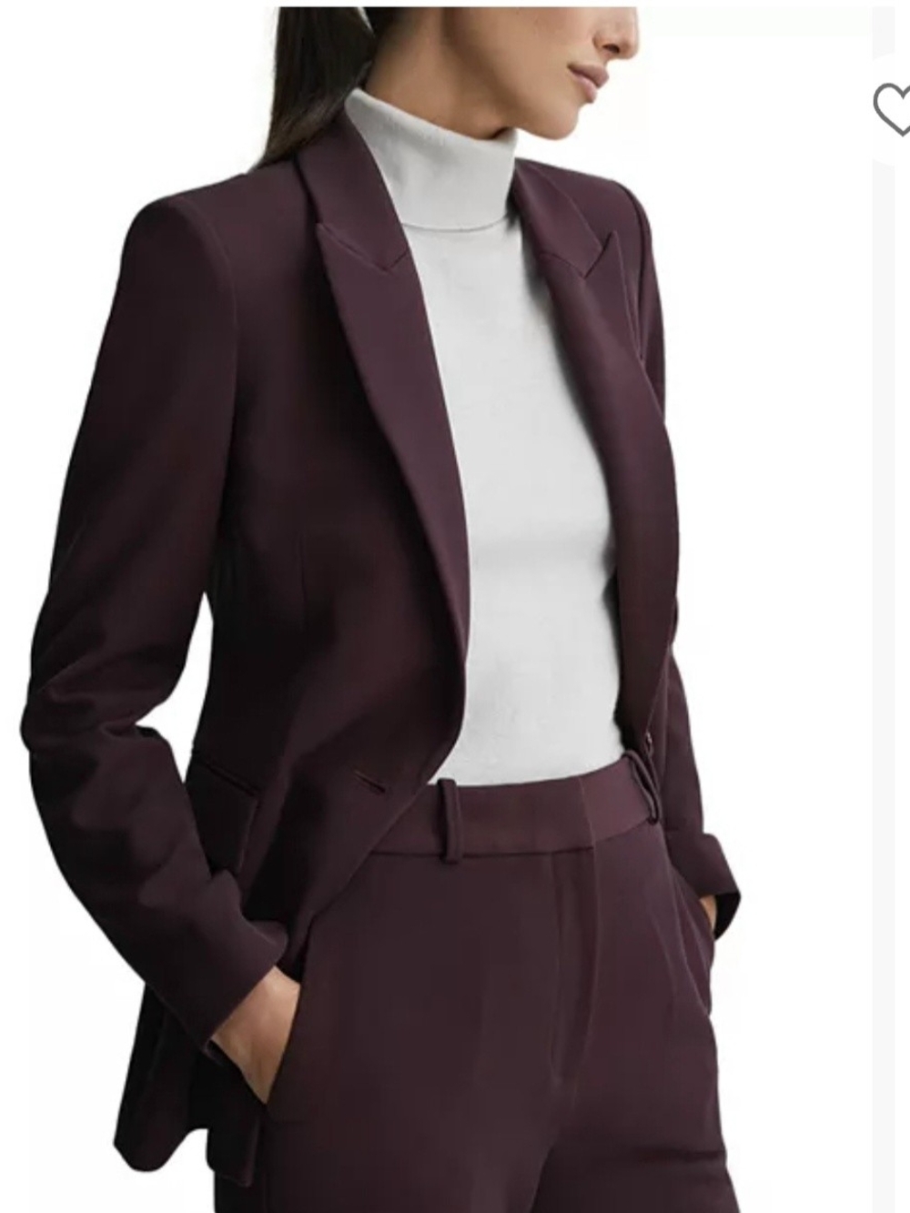 Reiss Gabi Tailored Single Breasted Suit Blazer 4 $355